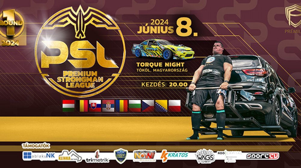 Elstartolt Közép-Európa legerősebb versenysorozata a Premium Strongman League! 